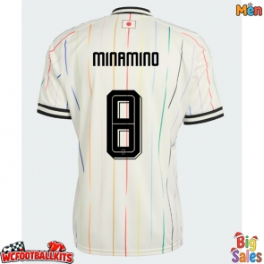 Japan Takumi Minamino #8 Replica Away Stadium Shirt World Cup 2026 Short Sleeve